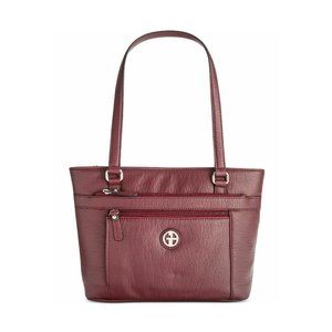 Giani Bernini Pebble Tote Zip closure